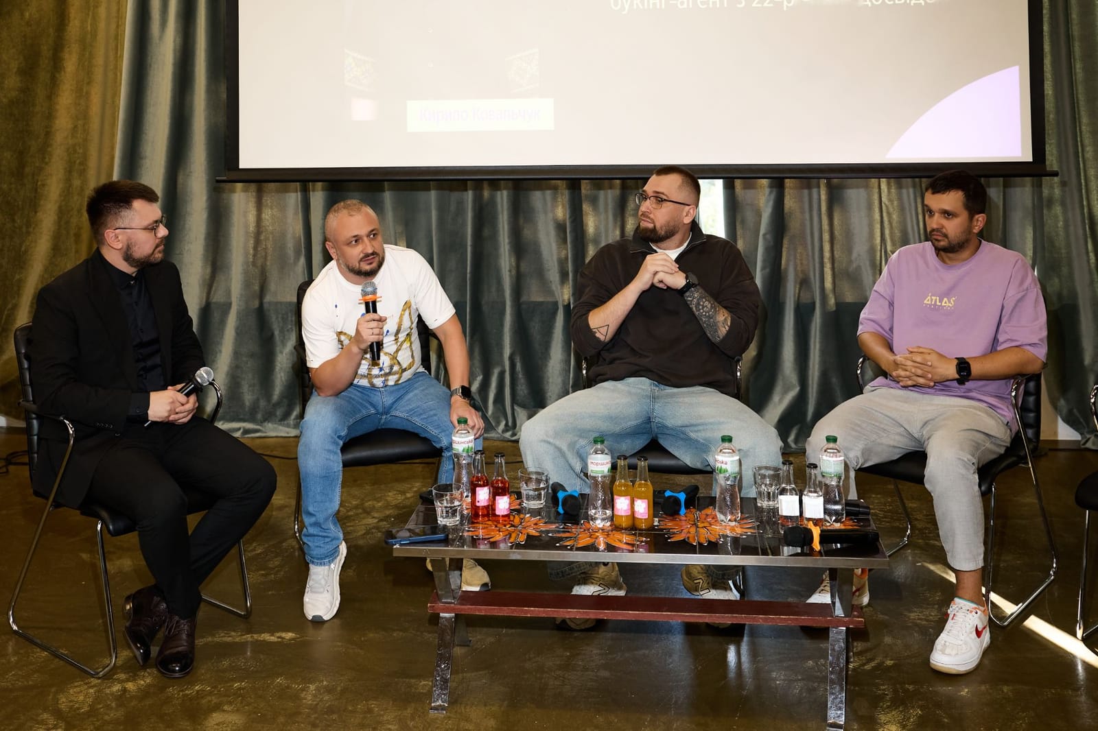Left to right: Oleksii Dontsov, Kyrylo Kovalchuk, Roman Zholobak, Pavlo Nemeriuk